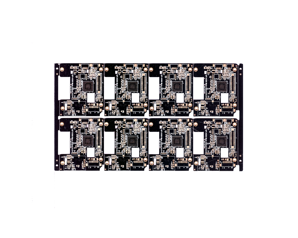 Six layers of 2 stage HDI board