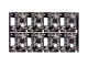 Six layers of 2 stage HDI board